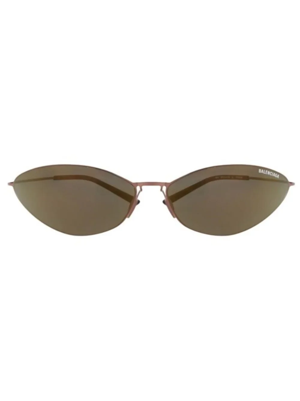 New Balenciaga Unisex Cat Eye Brown Brown Bronze Fashion Designer Sunglasses